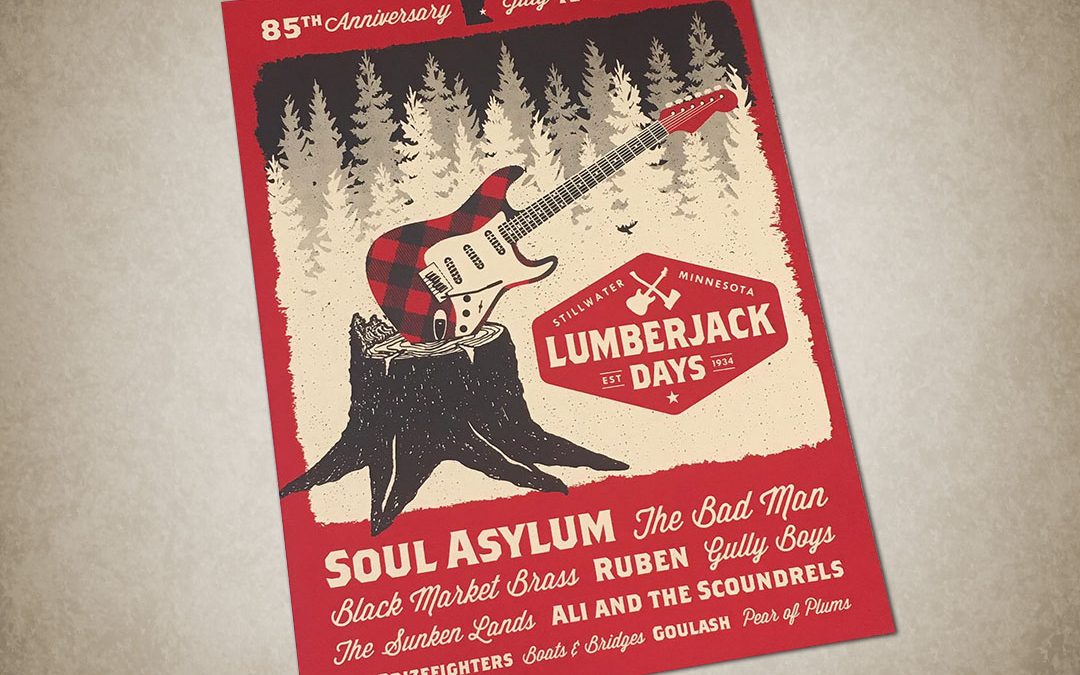 Lumberjack Days Poster