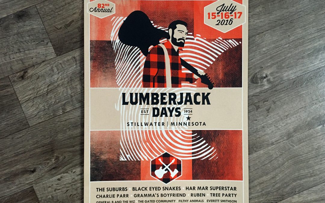 Lumberjack Days Poster – 2016