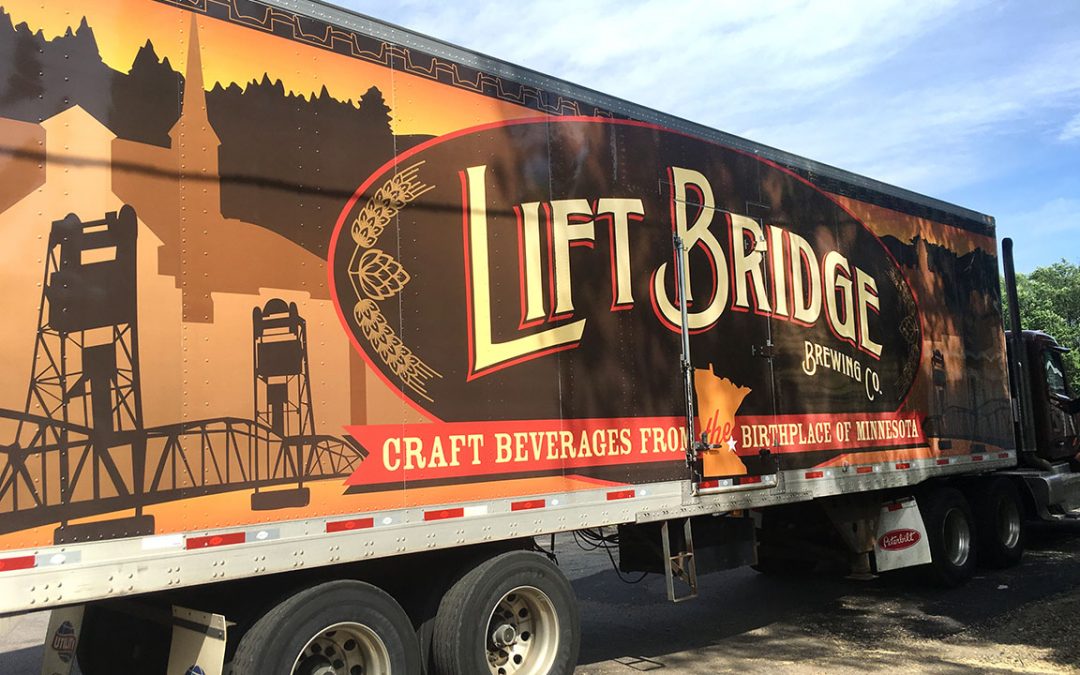 Lift Bridge Truck Wrap