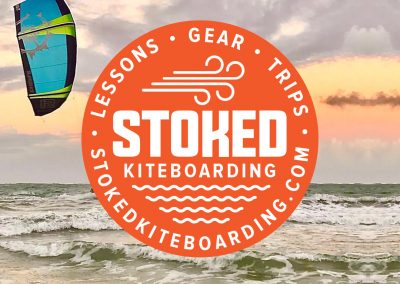 Stoked Kiteboarding Logo